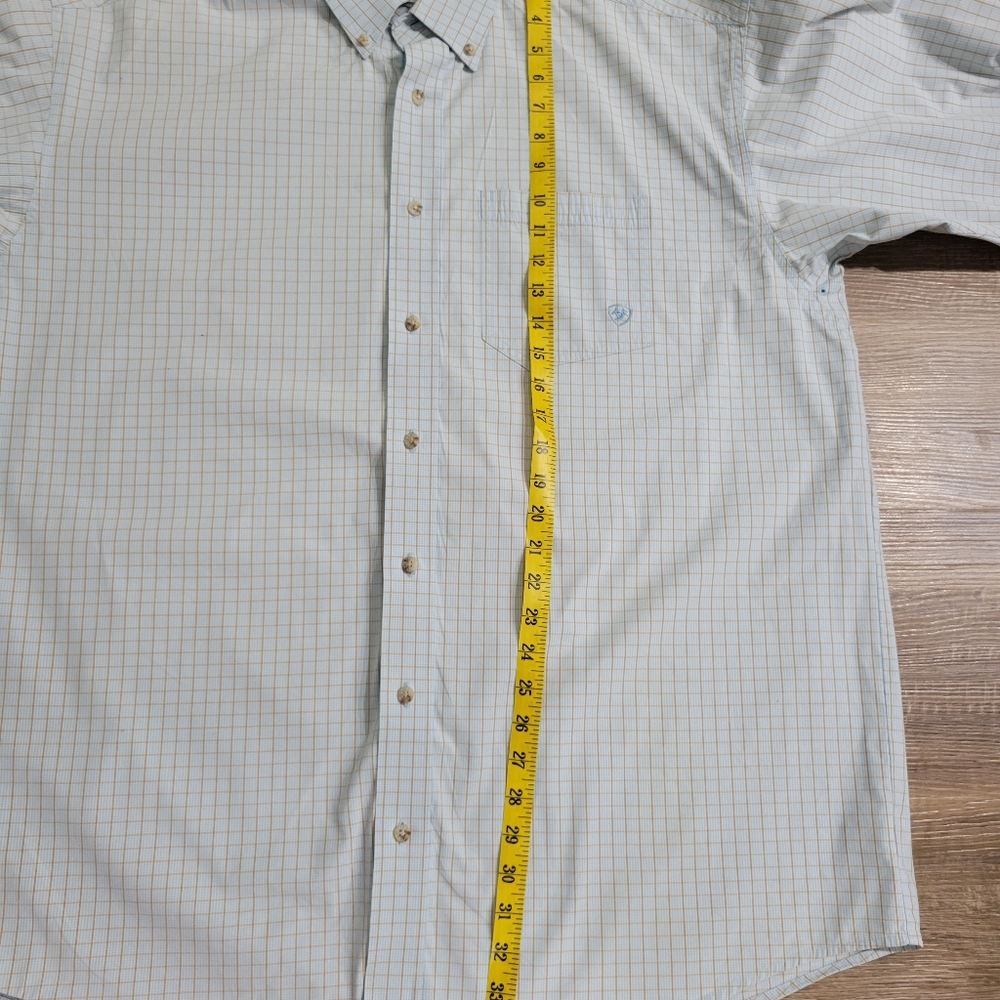ARIAT Pro Series Men's Pre-owned Button Down Shirt Size XXL - Picture 4 of 6